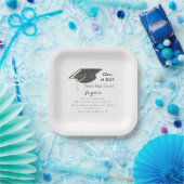 Afstuderen Klasse van het Afstudeerder Fact Pet Aa Papieren Bordje (Feest)