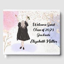 Afstuderen klasse van het gastboek