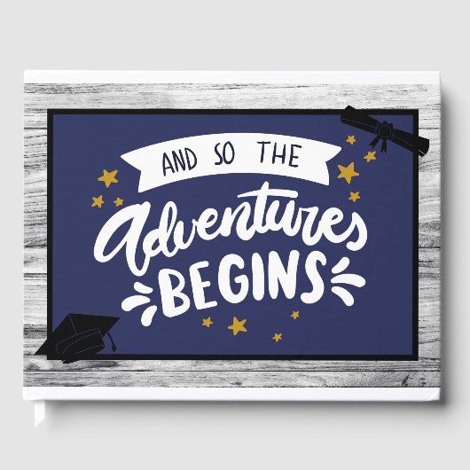 Afstuderen klasse van het gastboek gastenboek (Voorkant)