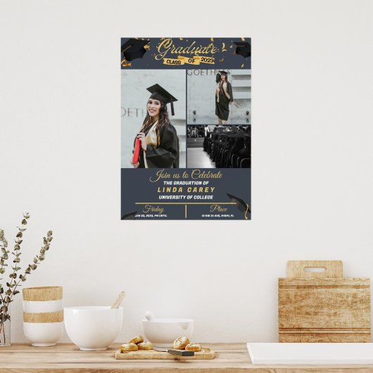 Afstuderen klasse van poster (Keuken)