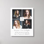 Afstuderen Klassiek Moderne foto-collage Canvas Afdruk (Voorkant)