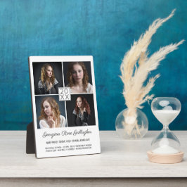 Afstuderen Klassiek Moderne foto-collage Fotoplaat