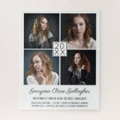 Afstuderen Klassiek Moderne foto-collage Legpuzzel (Verticaal)