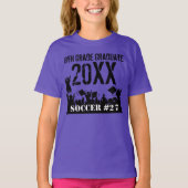 Afstuderen kleuterschool 4e 5e 6e t-shirt (Voorkant)