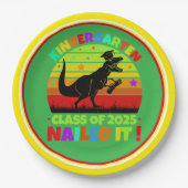 Afstuderen Kleuterschool Klasse 2025 Papieren Bordje (Voorkant)