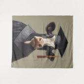 Afstuderen Koe Wandkleed (Voorkant (horizontaal))