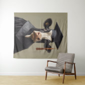 Afstuderen Koe Wandkleed (In Situ (horizontaal))