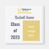 Afstuderen koelapparaat magneet - Jaar wijzigen (Voorkant)