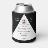 Afstuderen Koelbox Waterverf Kijk HAMbyWG Blikjeskoeler (Blikje Achterkant)