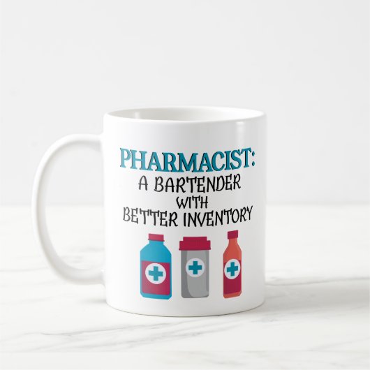 Afstuderen Koffie Mok PharmD Student (Links)