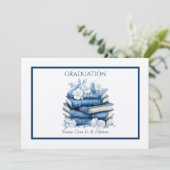 Afstuderen komt één keer in een leven kaart (Staand voorkant)