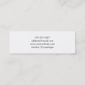 Afstuderen koningsnaam kaartgrens Klasse van Contactkaartje (Achterkant)