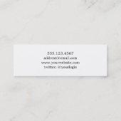 Afstuderen koningsnaam kaartgrens Klasse van Contactkaartje (Achterkant)