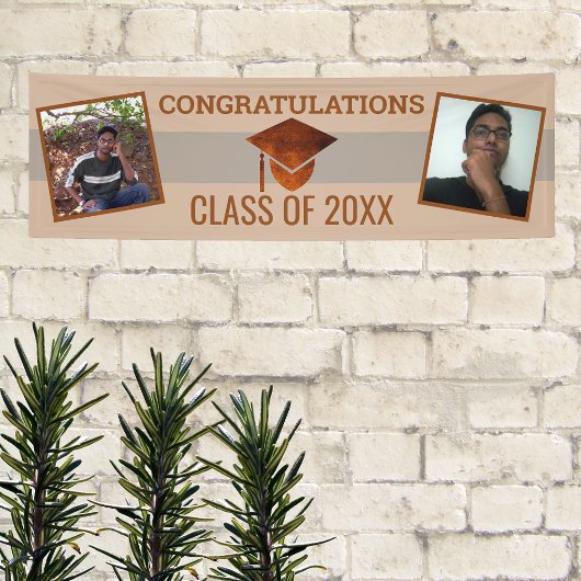Afstuderen koperen moderne Afstuderen partij 2 Fot Spandoek