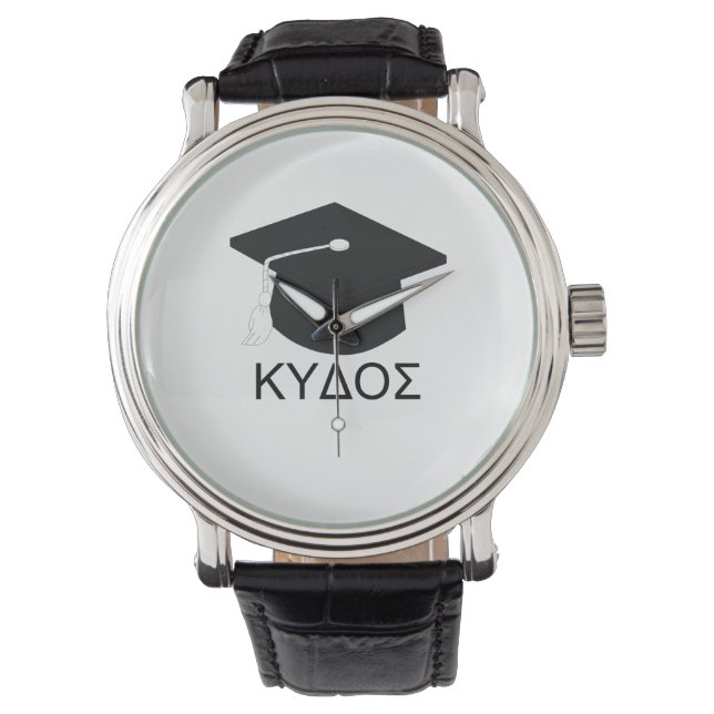 Afstuderen kudos-B.A. Horloge (Voorkant)