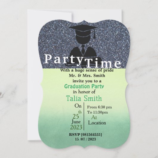 Afstuderen kus kaart (Voorkant)