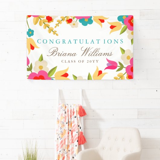 Afstuderen Landbloemen Spandoek (Insitu)