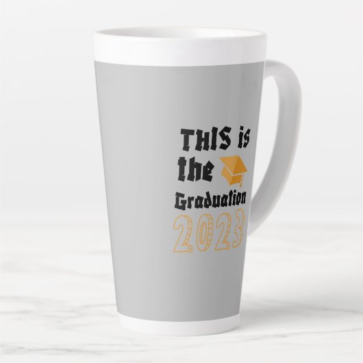 Afstuderen Latte Mok (Rechterhoek)