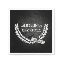 Afstuderen Laurel Wreath on Black Rock
