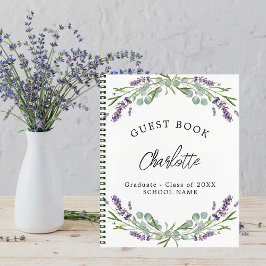 Afstuderen lavendel violet eucalyptus notitieboek