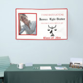 Afstuderen Law School Rood & Wit Schalen van Justi Spandoek (Beurs)