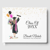 Afstuderen Leavers Party Prom Guest Book Girls Gastenboek (Voorkant)