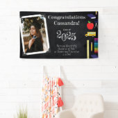 Afstuderen leerlingenonderricht in Chalkboard Spandoek (Insitu)