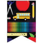 Afstuderen leerlingenonderwijs vlaggetjes (Derde vlag)