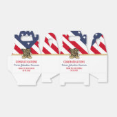 Afstuderen Leger Boot Camp Patriottisch Bedankdoosjes (Uitgevouwen)