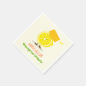 Afstuderen Lemon karakter | Papieren Servetten (Hoek)