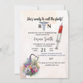 Afstuderen Lente wilde bloem Kaart (Voorkant)