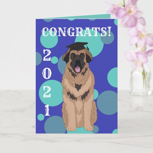 Afstuderen Leonberger Kaart (Orchidee)