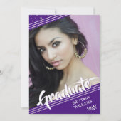 Afstuderen, lijnen en sterren | PAARS | Foto 4 Kaart (Voorkant)
