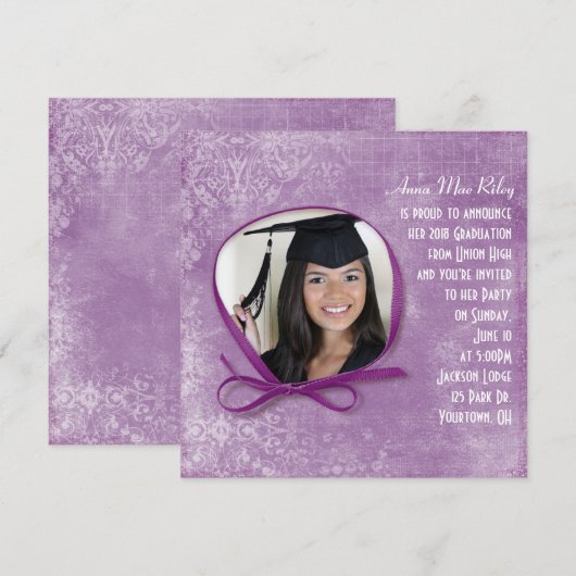 Afstuderen Lijst Kaart (Voorkant / Achterkant)