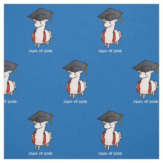 Afstuderen Llama Stof (Swatch)