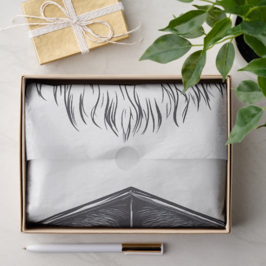 Afstuderen Llama Tissuepapier (Geschenk)