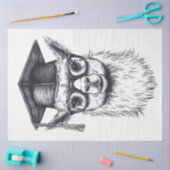 Afstuderen Llama Tissuepapier (Craft)