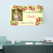 Afstuderen, Luau, Hibiscus, Aangepast Spandoek (Beurs)