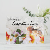 Afstuderen Luau Open House Kaart (Staand voorkant)
