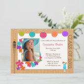 Afstuderen Luau SCROLL VOOR 2013 Kaart (Staand voorkant)