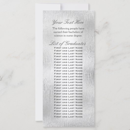 Afstuderen Luncheon Formal (Achterkant)