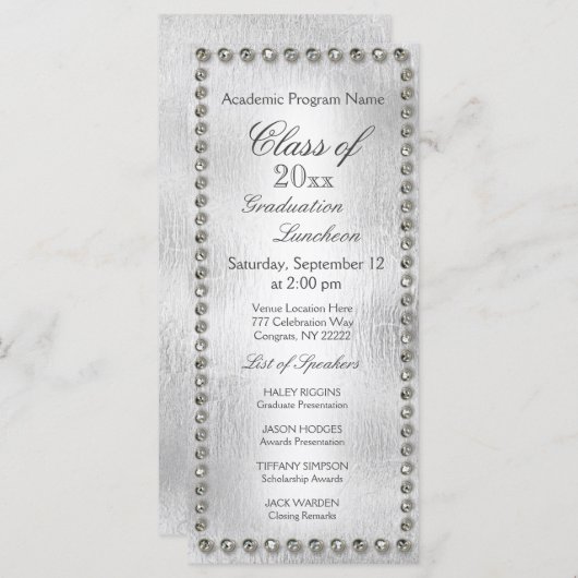 Afstuderen Luncheon Formal (Voorkant / Achterkant)
