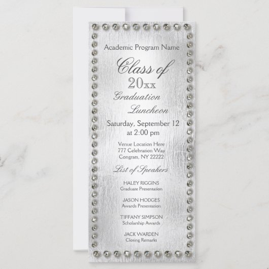 Afstuderen Luncheon Formal (Voorkant)