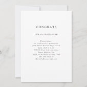 Afstuderen Magazine Fun Facts White Aankondiging (Achterkant)