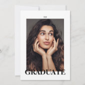 Afstuderen Magazine Hoesje Foto Aankondiging (Achterkant)