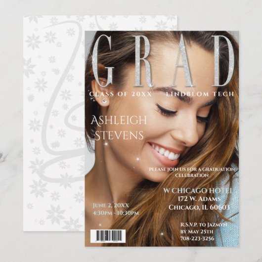 Afstuderen Magazine Hoesje Fotografie Partij IV Kaart (Voorkant / Achterkant)