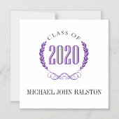 afstuderen Magnet 2020 Magnetische Uitnodiging (Voorkant)