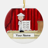 Afstuderen - Mannelijk Keramisch Ornament (Voorkant)