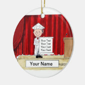 Afstuderen - Mannelijk Keramisch Ornament (Links)