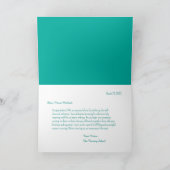 Afstuderen mannen verpleegster gefeliciteerd kaart (Binnen)